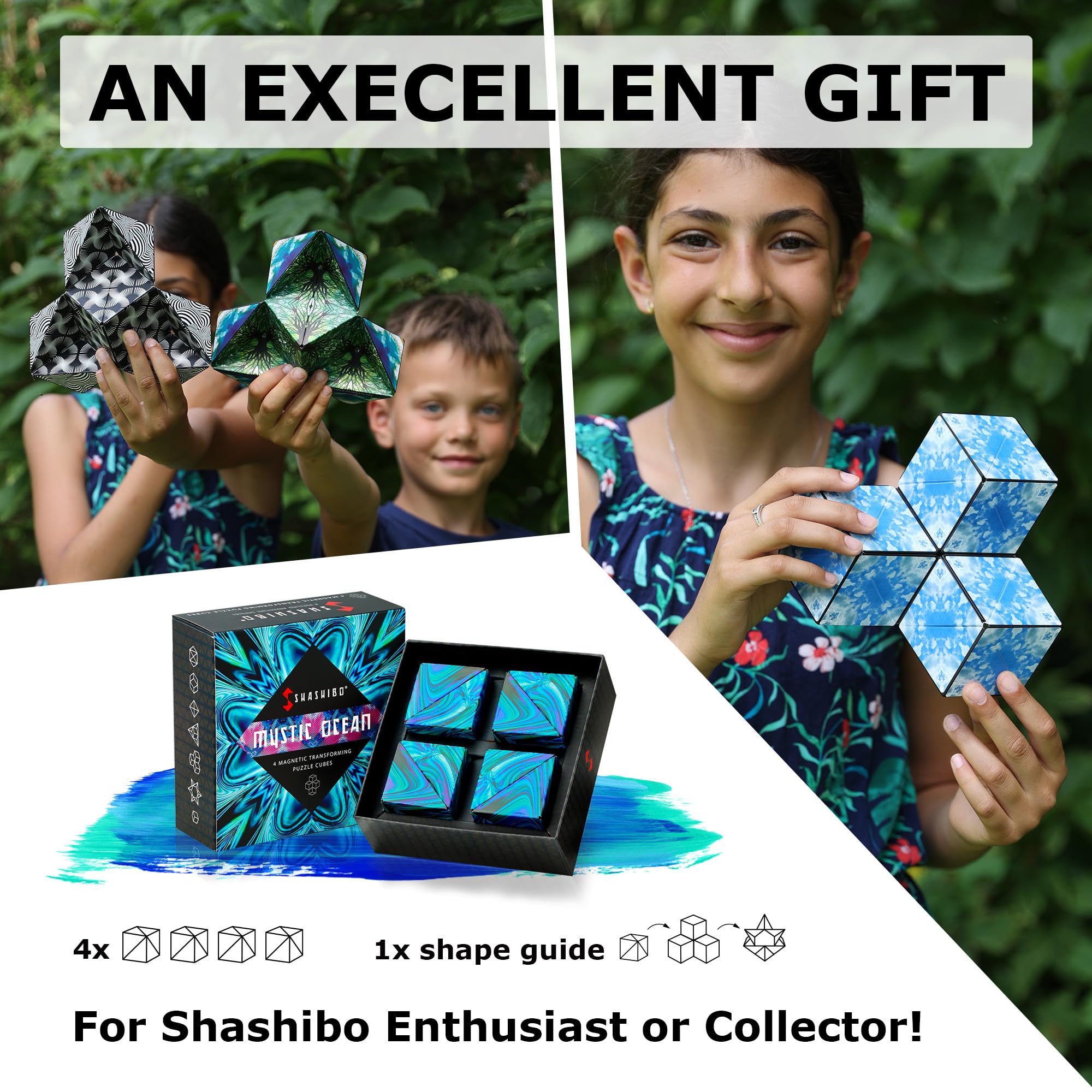 Amazon | (シャシボ) SHASHIBO フィジェットキューブ ギフトボックスに